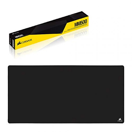 CORSAIR MM500 Premium Anti-Fray Cloth Gaming Mouse Pad - Extended 3XL