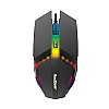 Redgear A-10 Wired Gaming Mouse with RGB LED Lightweight and Durable Design Black