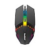 Redgear A-10 Wired Gaming Mouse with RGB LED Lightweight and Durable Design Black