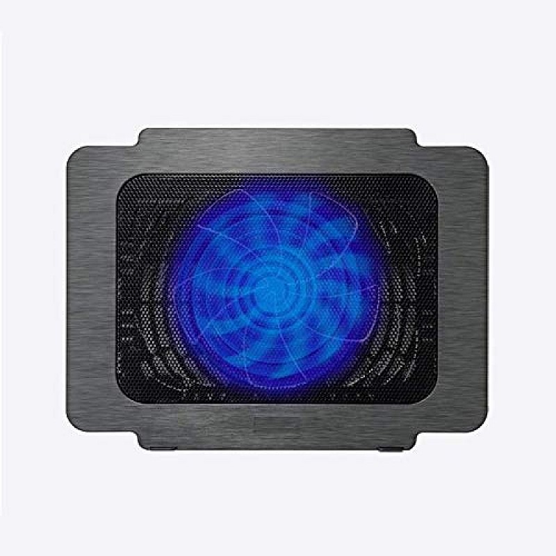 Laptop Cooling Pad K16 Notebook Radiator Base Computer Cooling Fan 14 Inch Bracket with 140mm Fan Slim Portable