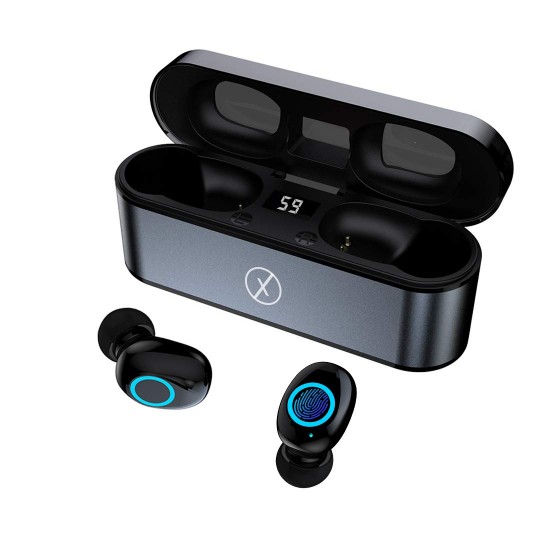 Xmate Gusto Lite in-Ear True Wireless Bluetooth Headphones (TWS) - (Black) -