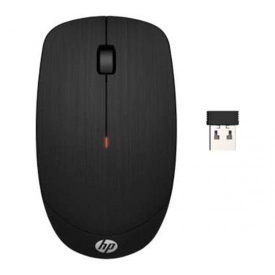 HP X200 Wireless Optical Mouse Adjustable Up to 1600DPI 2.4GHz Connectivity Black