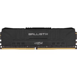 Crucial Ballistix 3000 MHz DDR4 DRAM Desktop Gaming Memory Kit 16GB (8GBx2) CL15 BL2K8G30C15U4B (Black)
