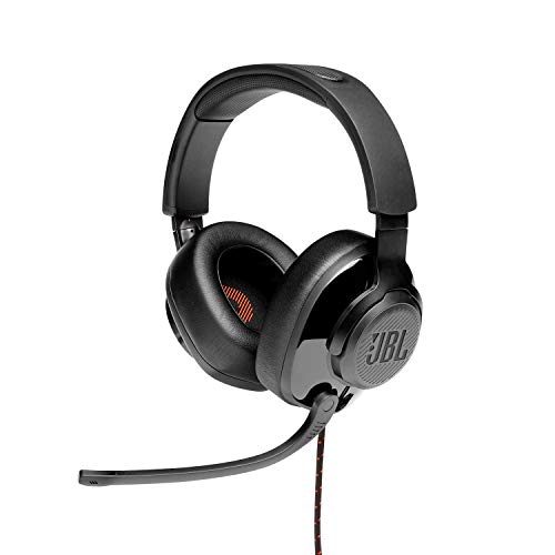 JBL Quantum 200 Wired Over-Ear Gaming Headset with Flip-up Mic (Black) JBL Quantum 200 Wired Over-Ear Gaming Headset with Flip-up Mic (Black)