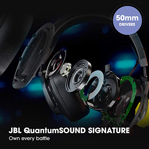 JBL Quantum 200 Wired Over-Ear Gaming Headset with Flip-up Mic (Black) JBL Quantum 200 Wired Over-Ear Gaming Headset with Flip-up Mic (Black)