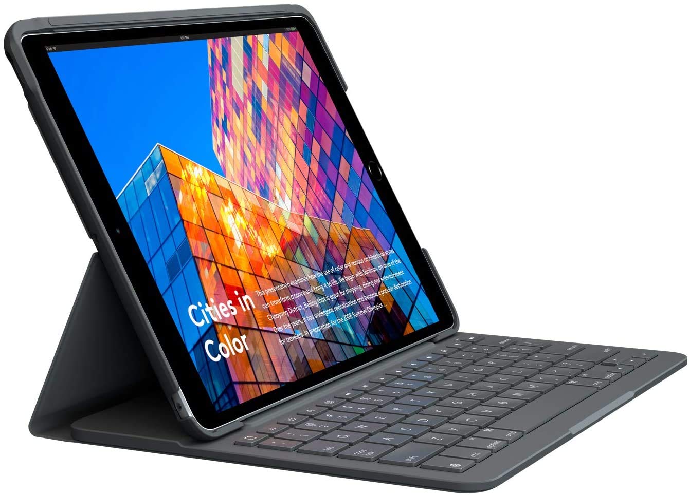 Logitech slim folio for ipad air (3rd generation) keyboard case