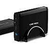 Live Tech 3.5/2.5 Inch SATA to USB 2.0 External Hard Drive Case for Laptop/Desktop/SSD HD (Hard Disk Not Included) (HDC05 USB 2.0)