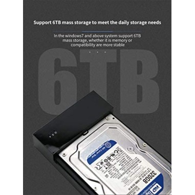Live Tech 3.5/2.5 Inch SATA to USB 2.0 External Hard Drive Case for Laptop/Desktop/SSD HD (Hard Disk Not Included) (HDC05 USB 2.0) Live Tech 3.5/2.5 Inch SATA to USB 2.0 External Hard Drive Case for Laptop/Desktop/SSD HD (Hard Disk Not Included) (HDC05 USB 2.0)