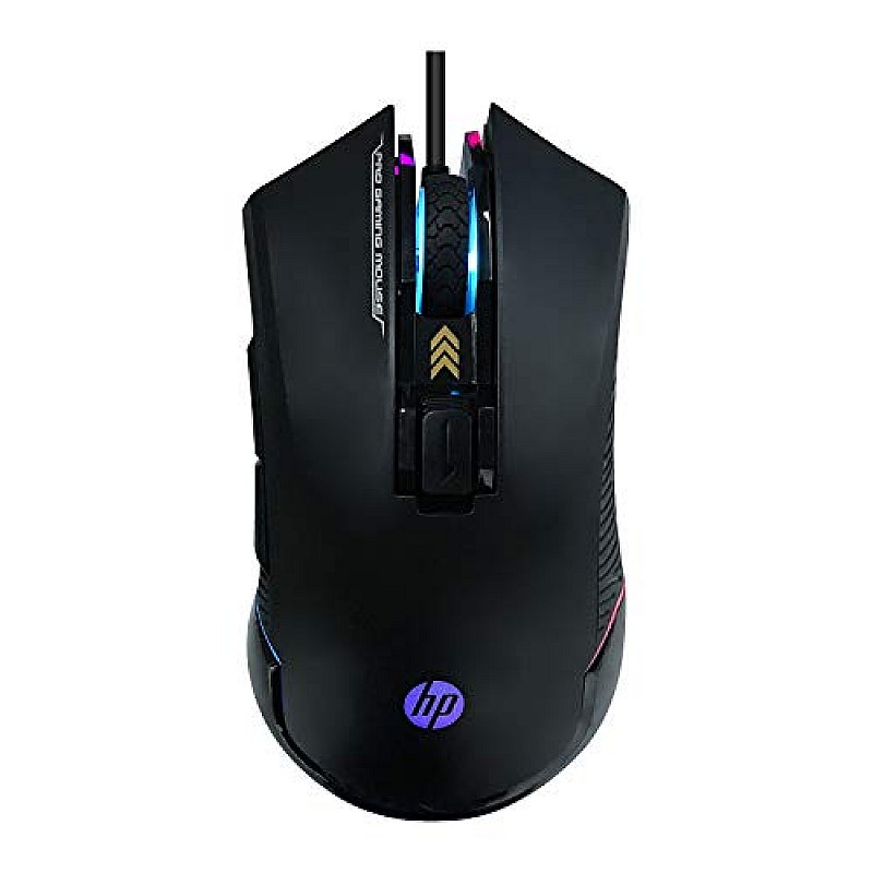 HP G360 RGB Backlighting USB Wired Gaming Mouse with 6 Programmable Buttons,G360 Gaming Mouse (4QM92AA)