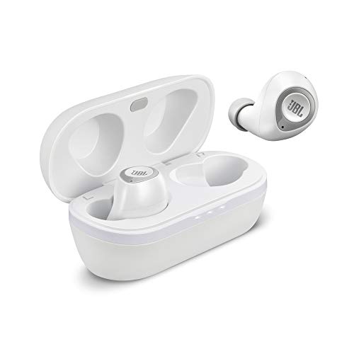 JBL T100TWS True Wireless in-Ear Headphones with 17 Hours Playtime, Stereo Calls & Bluetooth 5.0 (White) JBL T100TWS True Wireless in-Ear Headphones with 17 Hours Playtime, Stereo Calls & Bluetooth 5.0 (White)