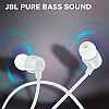 JBL Tune 165BT by Harman Wireless in Ear Neckband Headphone with Mic (White)