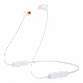 JBL Tune 165BT by Harman Wireless in Ear Neckband Headphone with Mic (White)