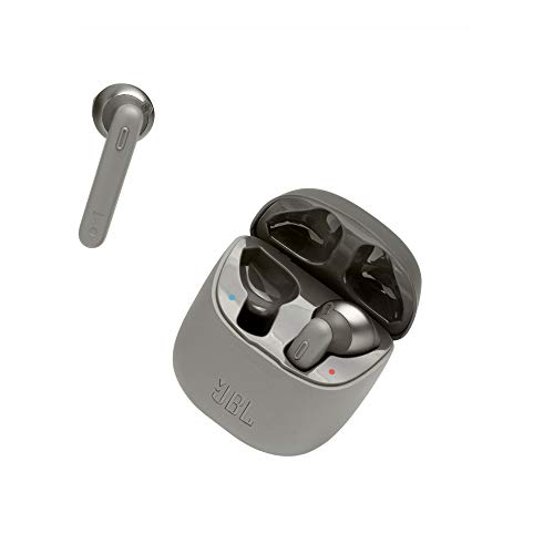 JBL Tune 220TWS by Harman Truly Wireless Bluetooth in Ear Headphone with Mic Grey JBL Tune 220TWS by Harman Truly Wireless Bluetooth in Ear Headphone with Mic Grey