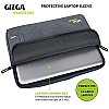 Gizga Essentials Laptop Bag Sleeve for 14 inch Laptop Case Cover PouchMacbook Pro (Grey)