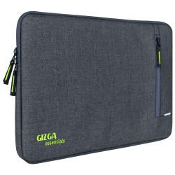 Gizga Essentials Laptop Bag Sleeve for 14 inch Laptop Case Cover PouchMacbook Pro (Grey)