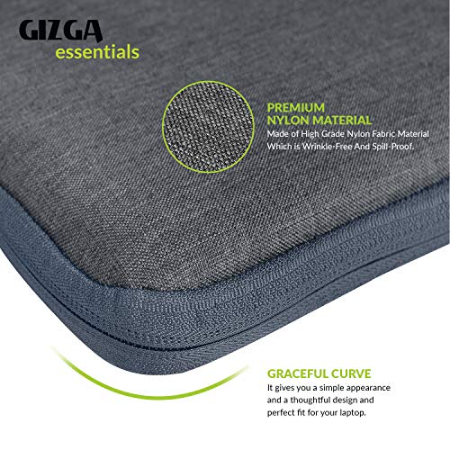 Gizga Essentials Laptop Bag Sleeve for 14 inch Laptop Case Cover PouchMacbook Pro Grey Gizga Essentials Laptop Bag Sleeve for 14 inch Laptop Case Cover PouchMacbook Pro Grey
