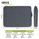 Gizga Essentials Laptop Bag Sleeve for 14 inch Laptop Case Cover PouchMacbook Pro Grey