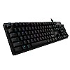 Logitech G512 Mechanical Gaming Keyboard,RGB Lightsync Backlit Keys  Black