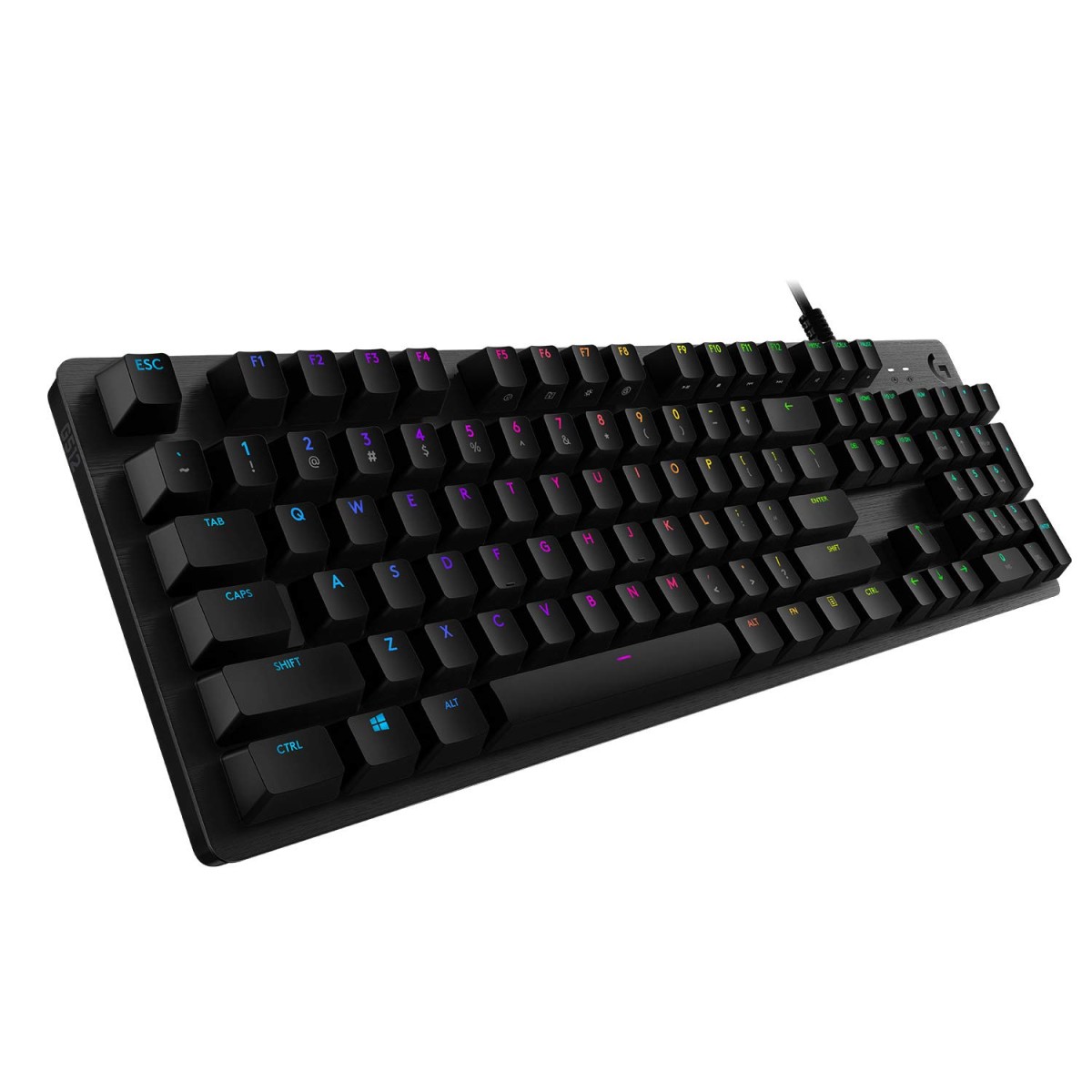 Logitech G512 Mechanical Gaming Keyboard,RGB Lightsync Backlit Keys Black