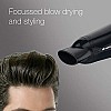 Havells HD3162 Mens Hair Dryer with Thin Concentrator - 1565 W Black