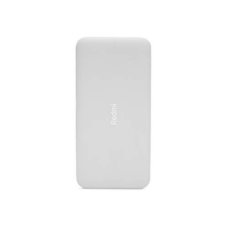 Redmi 10000mAh Lithium Polymer Power Bank with 10 Watt Fast Charging, (White)