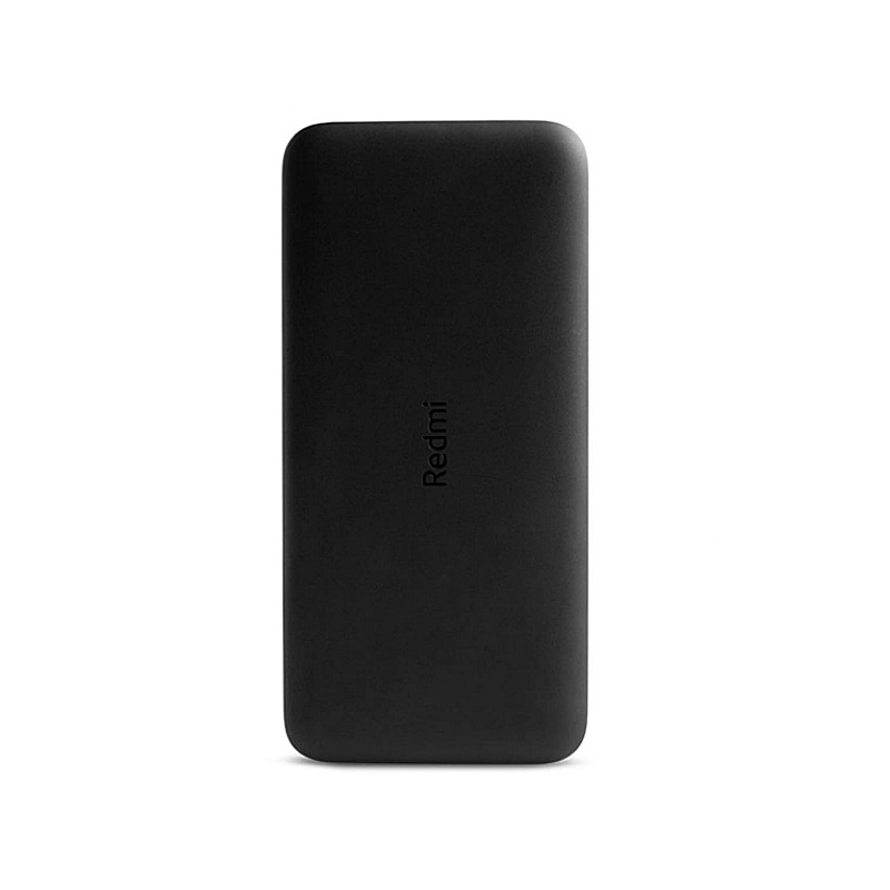 Redmi 20000mAh Li-Polymer Power Bank (Black), USB Type C and Micro USB Ports | 18W Fast Charging