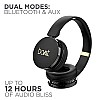 boAt Rockerz 370 Wireless Headphone with Bluetooth 5.0, Immersive Audio Black