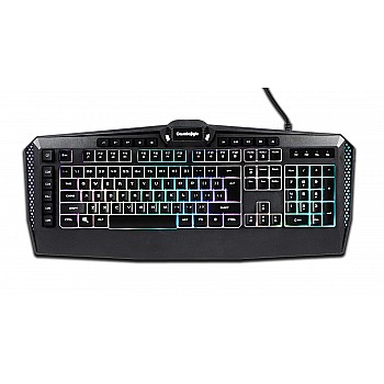 Cosmic Byte CB-Gk-15 Triton Gaming Keyboard, Per Key RGB, 6 Macro Keys, Software (Black)