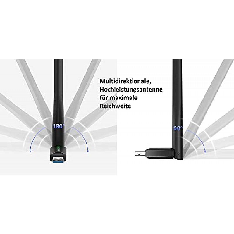 TP-LINK AC1300 Archer T3U Plus High Gain USB 3.0 Wi-Fi Dongle