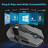 Quantum QHM233G Snype 1.0 3200 DPI Wired USB Gaming Mouse with 7 Programmable Keys