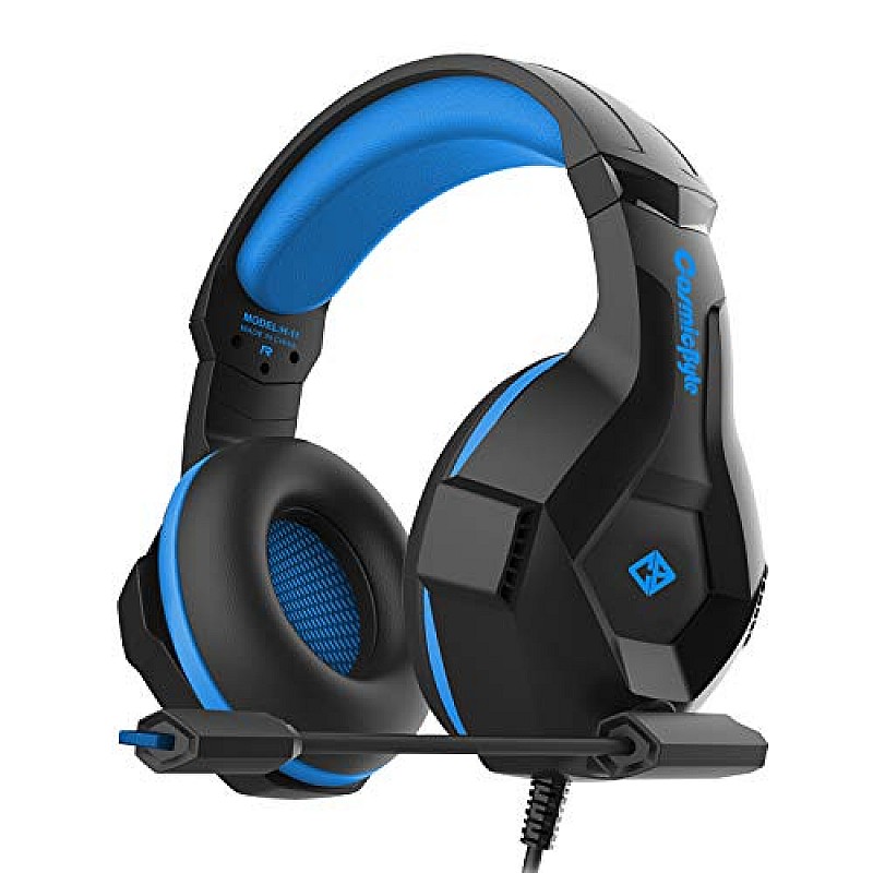 Cosmic Byte H11 Gaming Headset with Microphone (Black/Blue)