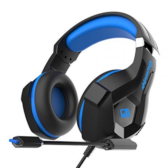 Cosmic Byte H11 Gaming Headset with Microphone (Black/Blue)