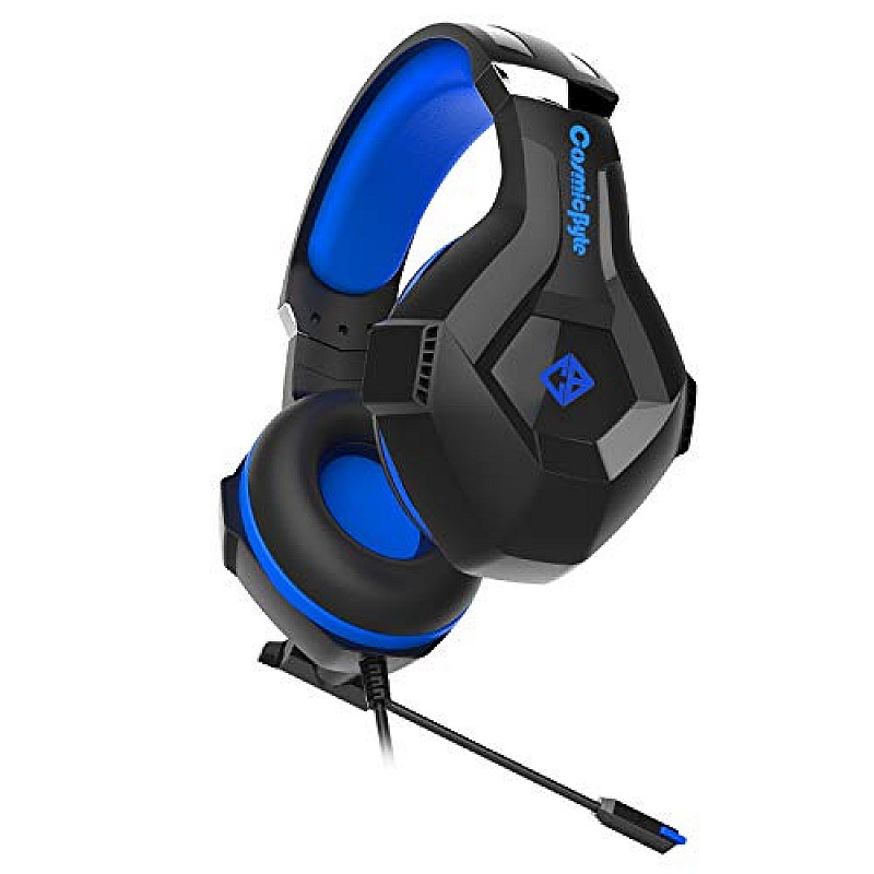 Cosmic Byte H11 Gaming Headset with Microphone (Black/Blue)