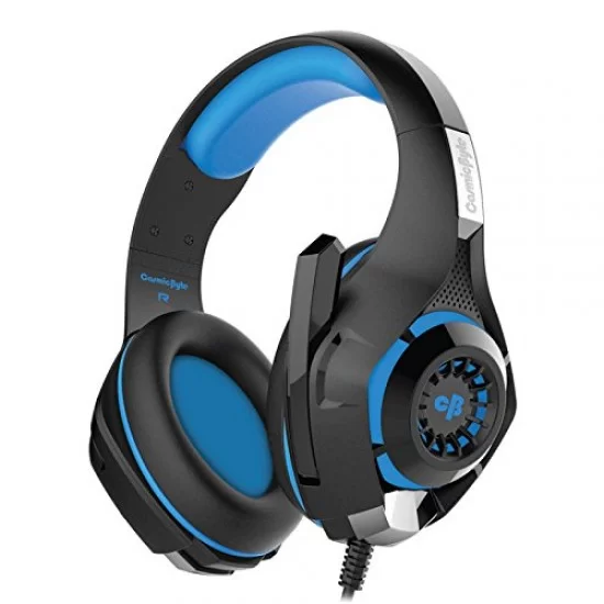 Cosmic Byte H11 Gaming Headset with Microphone (Black/Blue)
