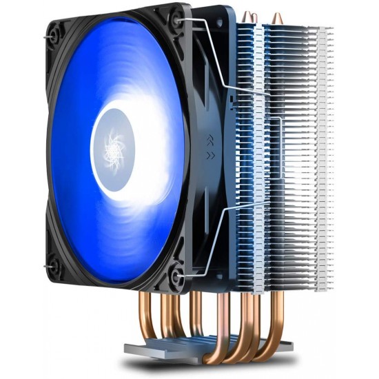 DEEPCOOL GAMMAXX 400 V2 Blue LED CPU Air Cooler 120mm PWM Fan Supporting Intel