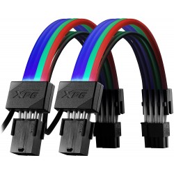 XPG Prime ARGB Extension Cable 8pin VGA Connector, Patented Ultra Dense Optical Fiber, Support Control Software 