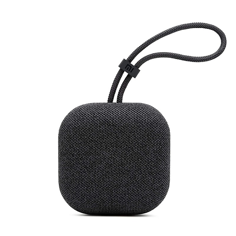 Mi Outdoor Bluetooth Speaker (5W) with Dynamic Sound Effect 20hrs of Battery Life Black