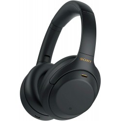 Sony WH-1000XM4 Bluetooth Wireless Over Ear Headphones with Mic (Black)