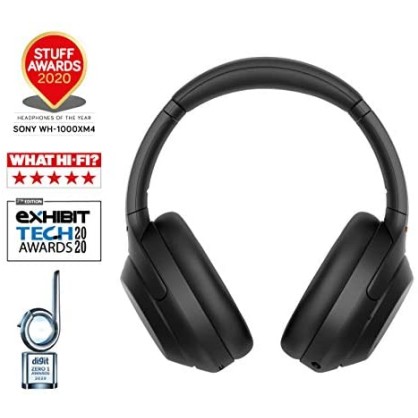 Sony WH-1000XM4 Bluetooth Wireless Over Ear Headphones with Mic (Black) Sony WH-1000XM4 Bluetooth Wireless Over Ear Headphones with Mic (Black)