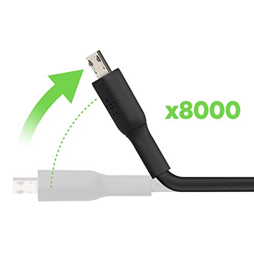 Belkin USB-A to Micro USB Charging Cable for Android Phones and Tablets (3.3 Feet/1 Meter, Black) Belkin USB-A to Micro USB Charging Cable for Android Phones and Tablets (3.3 Feet/1 Meter, Black)