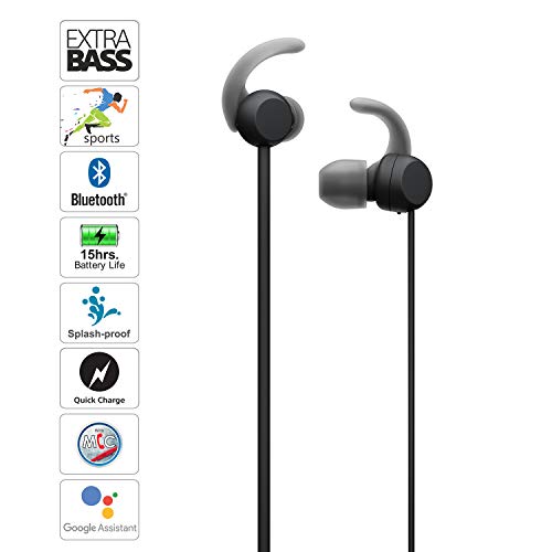 Sony WI-SP510 Wireless Sports Extra Bass in-Ear Headphones (Black) Sony WI-SP510 Wireless Sports Extra Bass in-Ear Headphones (Black)