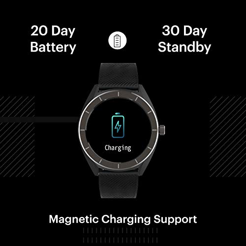 Noise NoiseFit Stainless Steel Endure Smartwatch with 100+ Cloud Based Watch Faces and 20 Day Battery Life (Charcoal Black) Noise NoiseFit Stainless Steel Endure Smartwatch with 100+ Cloud Based Watch Faces and 20 Day Battery Life (Charcoal Black)