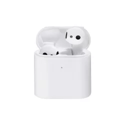 MI True Wireless in Ear Earphones 2 with Mic, Balanced Sound,14 hrs Battery Life; 14.2 mm Dynamic Driver, Dual Mic (White)