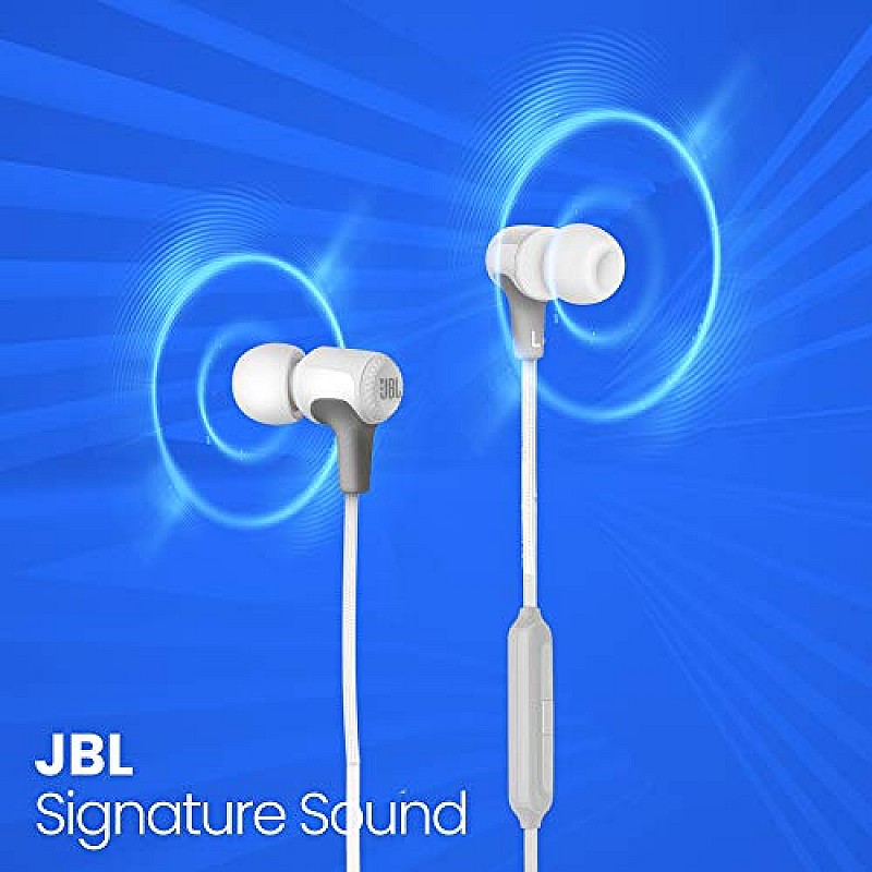 JBL Live 25BT by Harman in-Ear Wireless Headphone with 8-Hours Battery Life, Multi-Point Connectivity and Voice Assistant Integration (Blue)