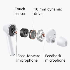 HUAWEI FreeBuds 3i-White Wireless Earbuds HUAWEI FreeBuds 3i-White Wireless Earbuds