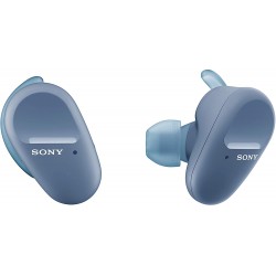 Sony WF-SP800N Truly Wireless Sports In-Ear Noise Canceling Headphones with Mic Blue