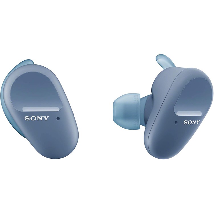 Sony WF-SP800N Truly Wireless Sports In-Ear Noise Canceling Headphones with Mic Blue Sony WF-SP800N Truly Wireless Sports In-Ear Noise Canceling Headphones with Mic Blue