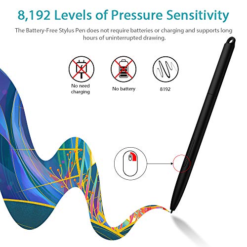XP PEN Star G960S Graphics Tablet (9 x 6 Inch) Pen Tablet with 8192 Levels Pressure Sensitivity (Black) XP PEN Star G960S Graphics Tablet (9 x 6 Inch) Pen Tablet with 8192 Levels Pressure Sensitivity (Black)