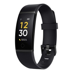 realme Band Real-time Heart Rate Monitor, in-Built USB Charging, IP68 Water Resistant  (Black)