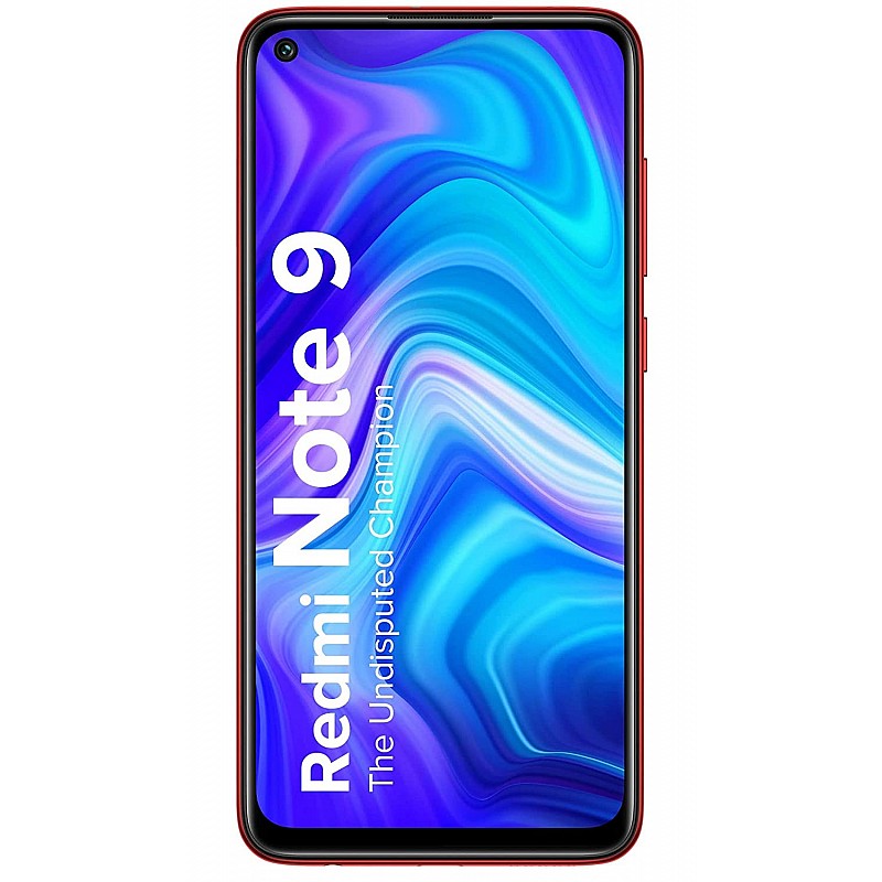 Redmi Note 9 Shadow Black, 4GB RAM 64GB, Storage Refurbished